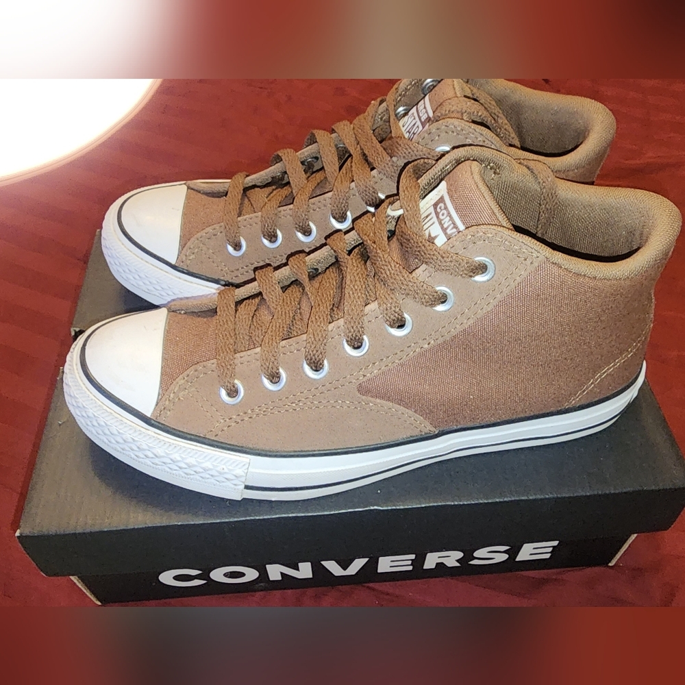 Converse Men's Brown High-Top Sneakers